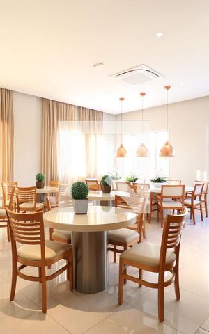Apartamento à venda com 57m², 1 quarto e 1 vagaÁrea comum - Salão de festas
