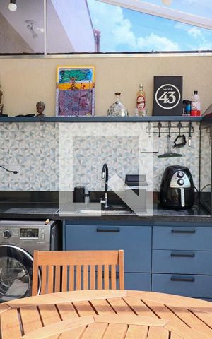 Apartamento à venda com 82m², 2 quartos e 1 vagaÁrea gourmet