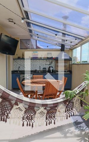 Apartamento à venda com 82m², 2 quartos e 1 vagaÁrea gourmet