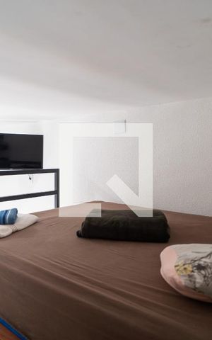 Studio para alugar com 30m², 1 quarto e sem vaga Studio para alugar com 30m², 1 quarto e sem vagaQuarto