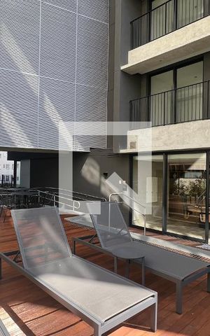 Studio à venda com 24m², 1 quarto e sem vagaPiscina