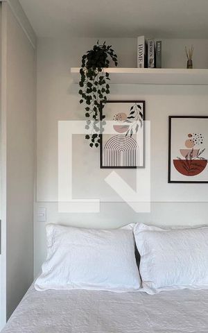 Studio à venda com 24m², 1 quarto e sem vagaQuarto