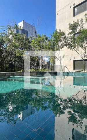 Studio à venda com 24m², 1 quarto e sem vagaPiscina