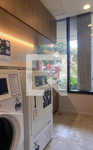Studio à venda com 24m², 1 quarto e sem vagaLavanderia