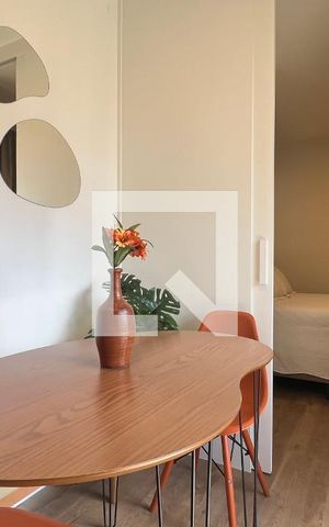 Studio à venda com 24m², 1 quarto e sem vagaSala