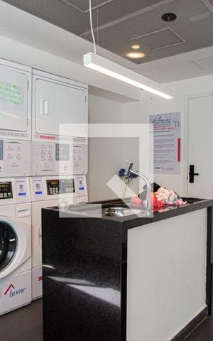 Studio para alugar com 34m², 1 quarto e sem vagaLavanderia