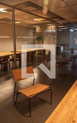 Studio para alugar com 34m², 1 quarto e sem vagaÁrea comum - Salão de festas