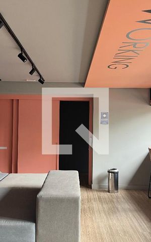 Studio para alugar com 25m², 1 quarto e sem vaga Studio para alugar com 25m², 1 quarto e sem vagaCoworking