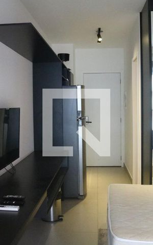Studio para alugar com 25m², 1 quarto e sem vagaQuarto