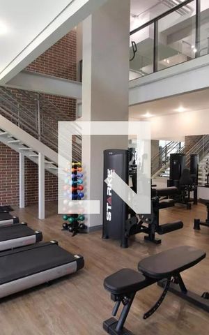 Studio para alugar com 20m², 1 quarto e sem vaga Studio para alugar com 20m², 1 quarto e sem vagaÁrea comum - Academia