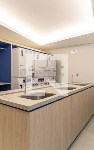 Studio à venda com 25m², 1 quarto e sem vagaLavanderia