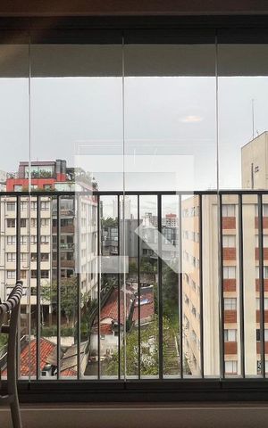 Studio para alugar com 26m², 1 quarto e sem vaga Studio para alugar com 26m², 1 quarto e sem vagaSacada