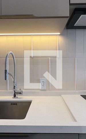 Studio para alugar com 26m², 1 quarto e sem vaga Studio para alugar com 26m², 1 quarto e sem vagaCozinha