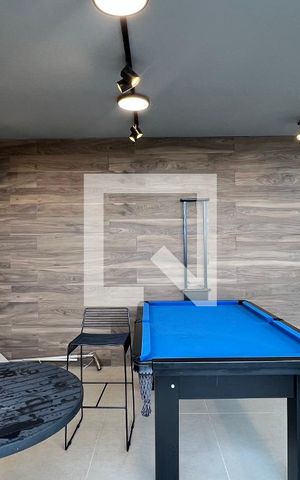 Studio para alugar com 26m², 1 quarto e sem vaga Studio para alugar com 26m², 1 quarto e sem vagaBar piscina