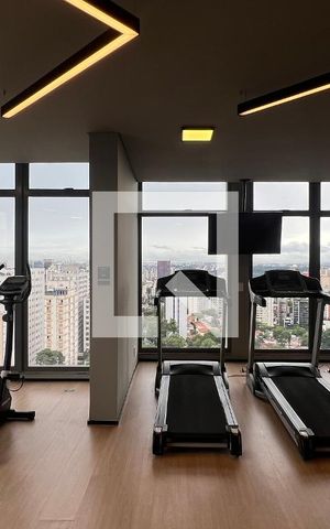 Studio para alugar com 26m², 1 quarto e sem vaga Studio para alugar com 26m², 1 quarto e sem vagaAcademia