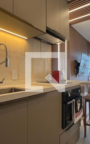 Studio para alugar com 26m², 1 quarto e sem vaga Studio para alugar com 26m², 1 quarto e sem vagaCozinha