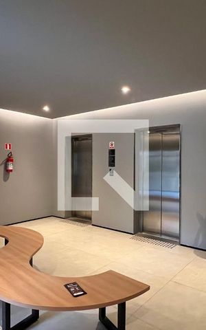 Studio para alugar com 26m², 1 quarto e sem vaga Studio para alugar com 26m², 1 quarto e sem vagaHall de entrada