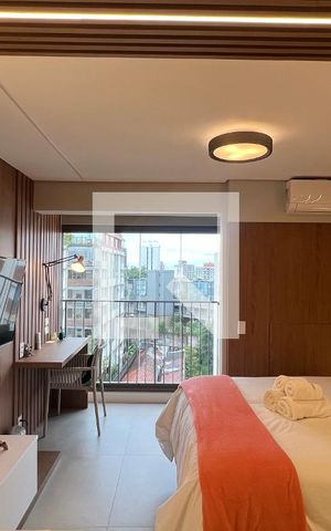 Studio para alugar com 26m², 1 quarto e sem vaga Studio para alugar com 26m², 1 quarto e sem vagaStudio