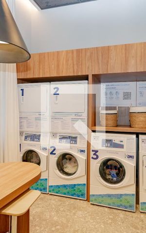 Apartamento à venda com 28m², 1 quarto e sem vaga Apartamento à venda com 28m², 1 quarto e sem vagaLavanderia