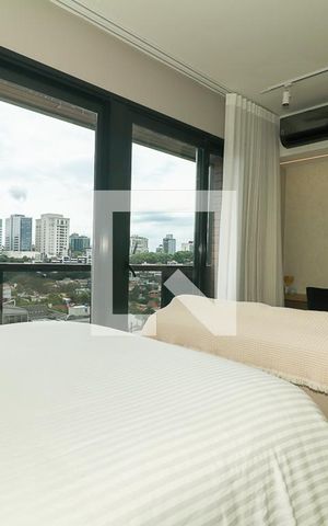 Apartamento para alugar com 36m², 1 quarto e 1 vaga Apartamento para alugar com 36m², 1 quarto e 1 vagaSala / Quarto