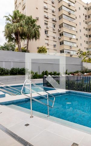 Apartamento para alugar com 36m², 1 quarto e 1 vaga Apartamento para alugar com 36m², 1 quarto e 1 vagaÁrea comum - Piscina