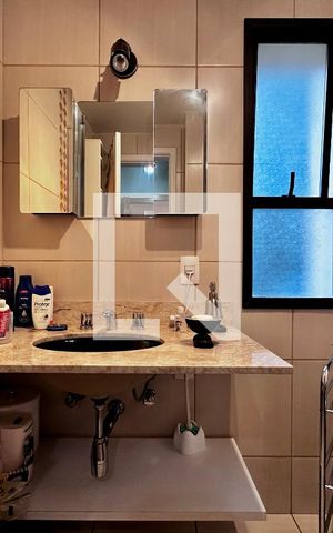 Apartamento à venda com 60m², 1 quarto e 1 vaga Apartamento à venda com 60m², 1 quarto e 1 vagaBanheiro