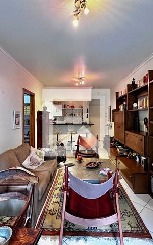 Apartamento à venda com 60m², 1 quarto e 1 vaga Apartamento à venda com 60m², 1 quarto e 1 vagaSala
