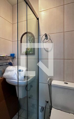 Apartamento à venda com 60m², 1 quarto e 1 vaga Apartamento à venda com 60m², 1 quarto e 1 vagaBanheiro de Serviço