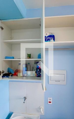 Apartamento para alugar com 24m², 1 quarto e sem vaga Apartamento para alugar com 24m², 1 quarto e sem vagaCozinha e Área de Serviço