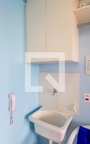 Apartamento para alugar com 24m², 1 quarto e sem vaga Apartamento para alugar com 24m², 1 quarto e sem vagaCozinha e Área de Serviço