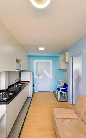 Apartamento para alugar com 24m², 1 quarto e sem vaga Apartamento para alugar com 24m², 1 quarto e sem vagaCozinha e Área de Serviço