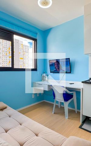 Apartamento para alugar com 24m², 1 quarto e sem vaga Apartamento para alugar com 24m², 1 quarto e sem vagaSala