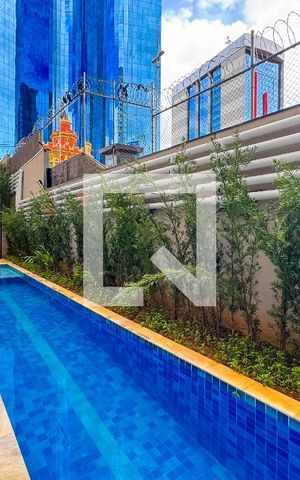 Apartamento para alugar com 24m², 1 quarto e sem vaga Apartamento para alugar com 24m², 1 quarto e sem vagaPiscina