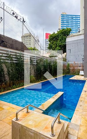 Apartamento para alugar com 24m², 1 quarto e sem vaga Apartamento para alugar com 24m², 1 quarto e sem vagaPiscina