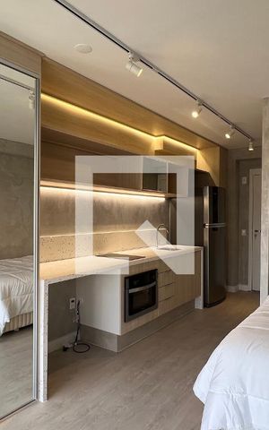 Studio à venda com 27m², 1 quarto e sem vaga Studio à venda com 27m², 1 quarto e sem vagaQuarto
