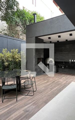 Studio à venda com 27m², 1 quarto e sem vaga Studio à venda com 27m², 1 quarto e sem vagaChurrasqueira
