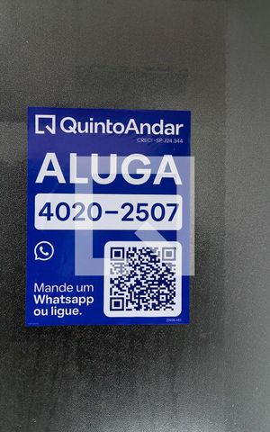 Apartamento para alugar com 45m², 2 quartos e sem vaga Apartamento para alugar com 45m², 2 quartos e sem vagaPlaca