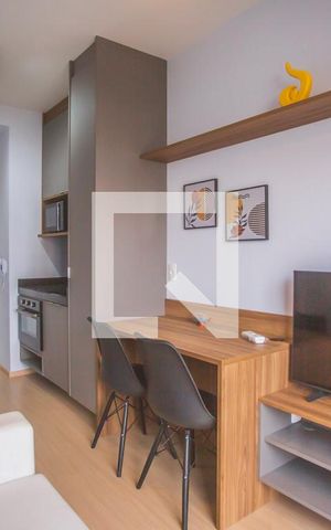 Apartamento à venda com 28m², 1 quarto e sem vaga Apartamento à venda com 28m², 1 quarto e sem vagaSala / Cozinha