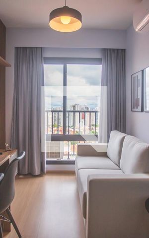 Apartamento à venda com 28m², 1 quarto e sem vaga Apartamento à venda com 28m², 1 quarto e sem vagaSala / Cozinha