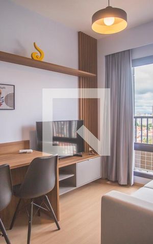 Apartamento à venda com 28m², 1 quarto e sem vaga Apartamento à venda com 28m², 1 quarto e sem vagaSala / Cozinha