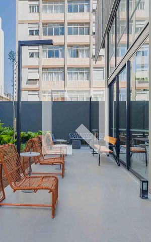 Studio para alugar com 37m², 1 quarto e sem vagaSalão de Festas