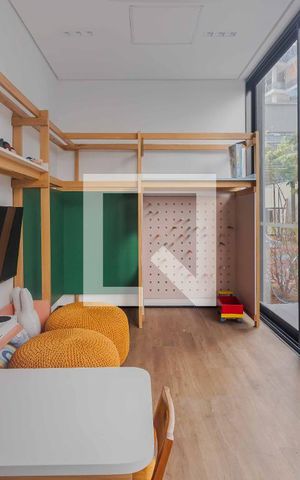 Studio para alugar com 37m², 1 quarto e sem vagaBrinquedoteca