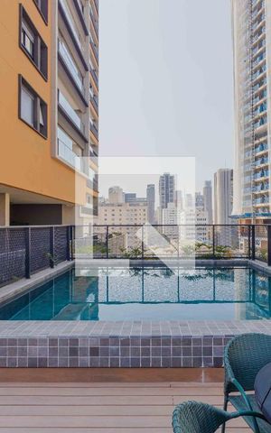 Studio para alugar com 37m², 1 quarto e sem vagaPiscina
