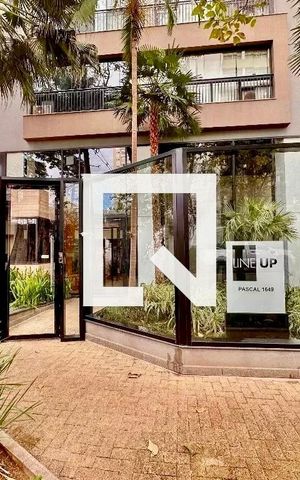 Apartamento para alugar com 36m², 0 quarto e 1 vaga Apartamento para alugar com 36m², 0 quarto e 1 vagaFachada