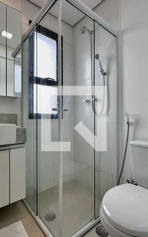 Apartamento para alugar com 36m², 0 quarto e 1 vaga Apartamento para alugar com 36m², 0 quarto e 1 vagaBanheiro