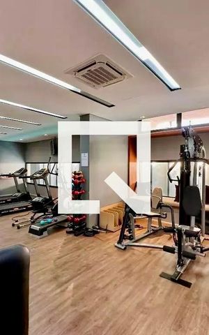 Apartamento para alugar com 36m², 0 quarto e 1 vaga Apartamento para alugar com 36m², 0 quarto e 1 vagaÁrea comum - Academia