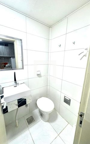 Apartamento para alugar com 29m², 1 quarto e sem vaga Apartamento para alugar com 29m², 1 quarto e sem vagaBanheiro
