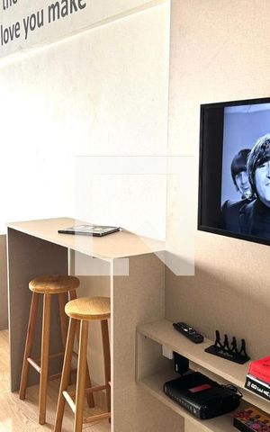 Apartamento para alugar com 29m², 1 quarto e sem vaga Apartamento para alugar com 29m², 1 quarto e sem vagaSala