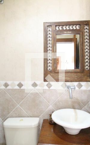 Casa de condomínio à venda com 160m², 3 quartos e 3 vagasLavabo da Sala