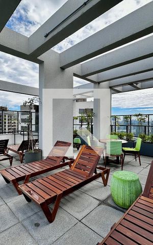 Studio para alugar com 27m², 1 quarto e 1 vagaPiscina